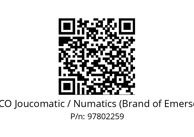   ASCO Joucomatic / Numatics (Brand of Emerson) 97802259