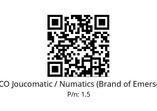   ASCO Joucomatic / Numatics (Brand of Emerson) 1.5