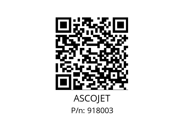   ASCOJET 918003