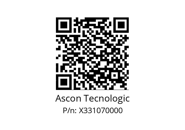   Ascon Tecnologic X331070000