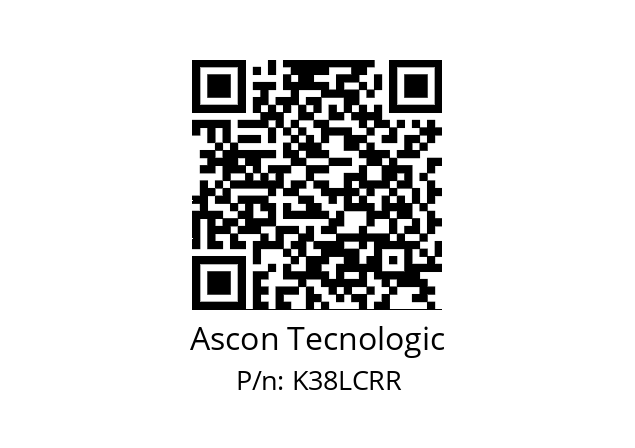   Ascon Tecnologic K38LCRR