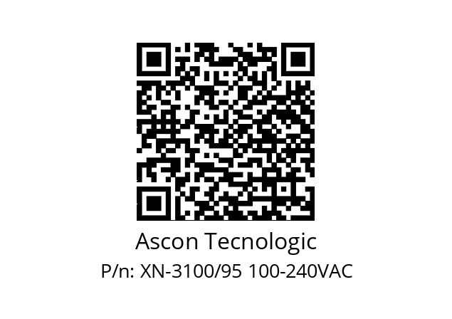   Ascon Tecnologic XN-3100/95 100-240VAC