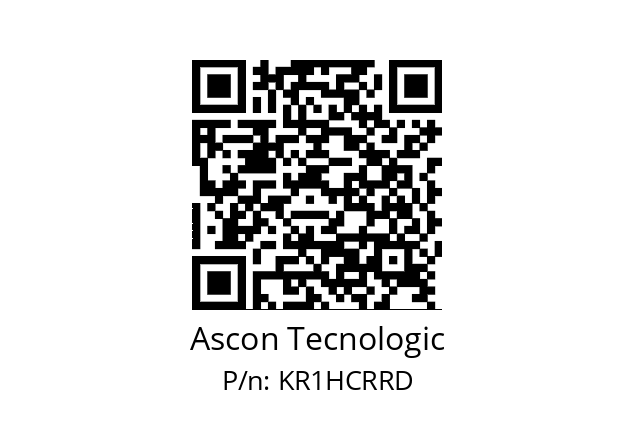   Ascon Tecnologic KR1HCRRD