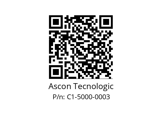   Ascon Tecnologic C1-5000-0003