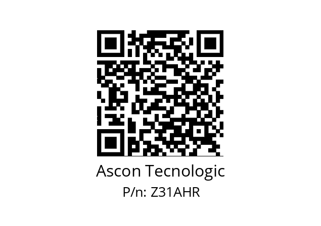   Ascon Tecnologic Z31AHR