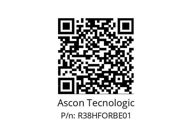   Ascon Tecnologic R38HFORBE01