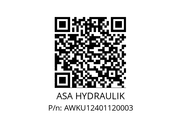   ASA HYDRAULIK AWKU12401120003