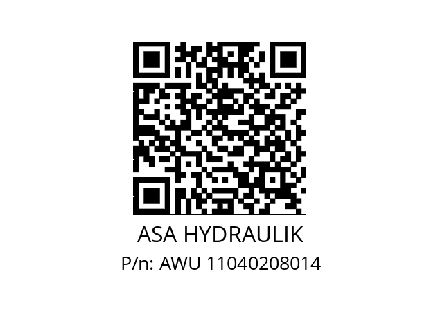   ASA HYDRAULIK AWU 11040208014