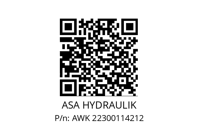   ASA HYDRAULIK AWK 22300114212