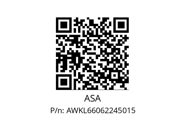   ASA AWKL66062245015