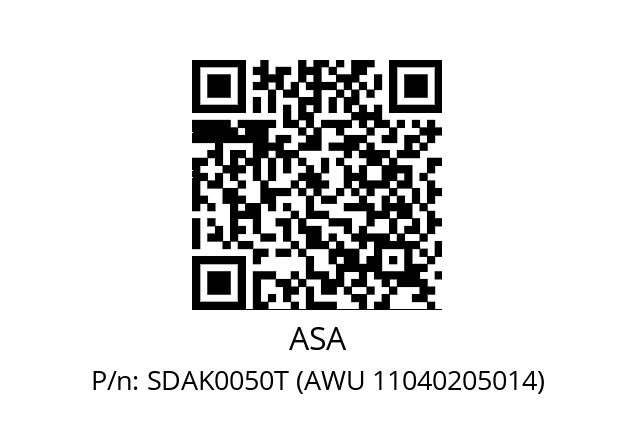   ASA SDAK0050T (AWU 11040205014)