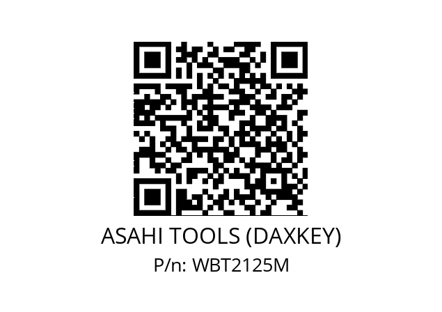   ASAHI TOOLS (DAXKEY) WBT2125M