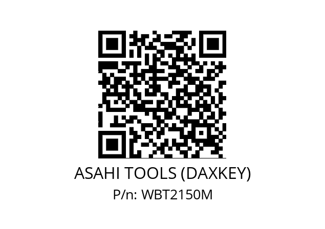   ASAHI TOOLS (DAXKEY) WBT2150M