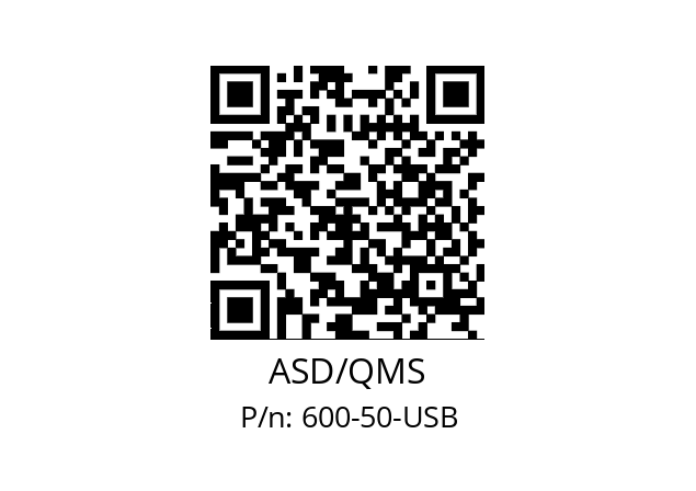   ASD/QMS 600-50-USB