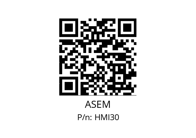   ASEM HMI30