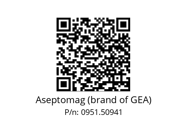  V25-3349 Aseptomag (brand of GEA) 0951.50941