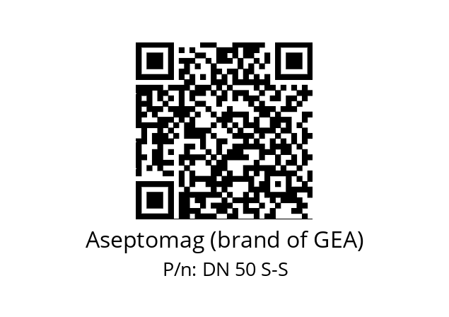   Aseptomag (brand of GEA) DN 50 S-S