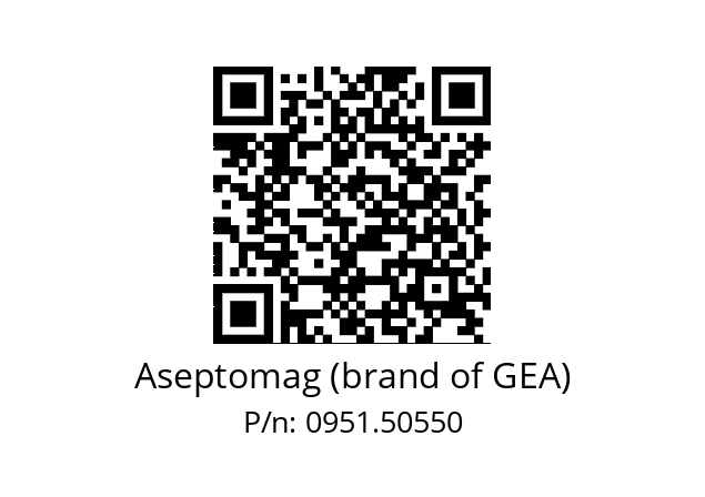   Aseptomag (brand of GEA) 0951.50550