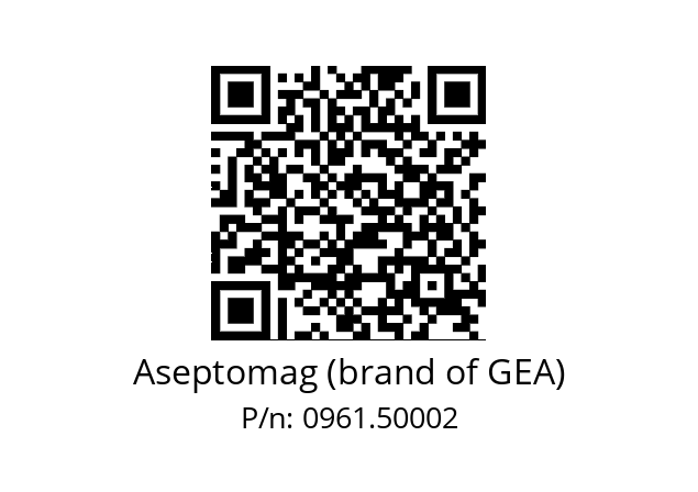   Aseptomag (brand of GEA) 0961.50002