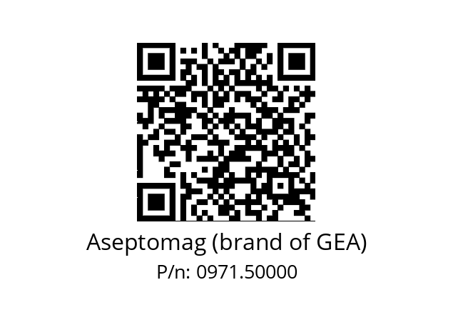   Aseptomag (brand of GEA) 0971.50000