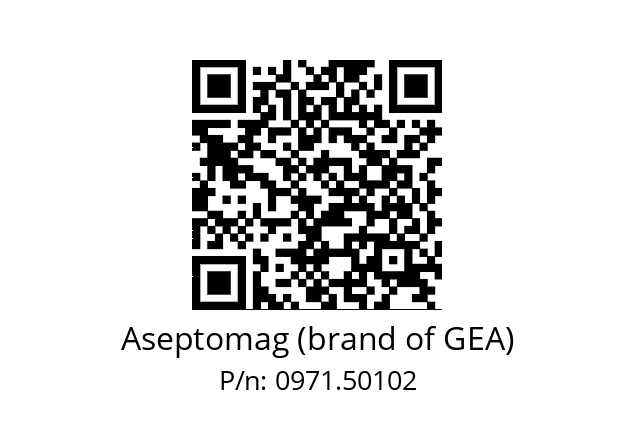   Aseptomag (brand of GEA) 0971.50102