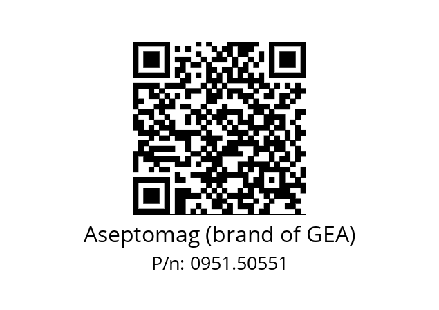   Aseptomag (brand of GEA) 0951.50551