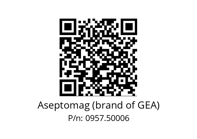   Aseptomag (brand of GEA) 0957.50006