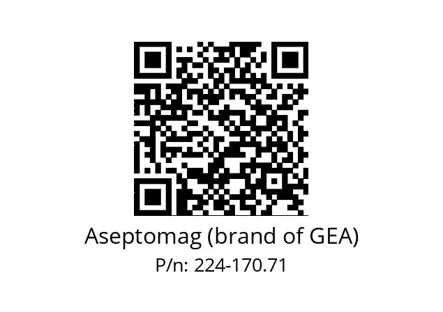   Aseptomag (brand of GEA) 224-170.71