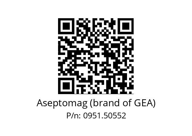   Aseptomag (brand of GEA) 0951.50552