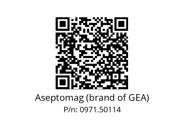  V50-3204 Aseptomag (brand of GEA) 0971.50114