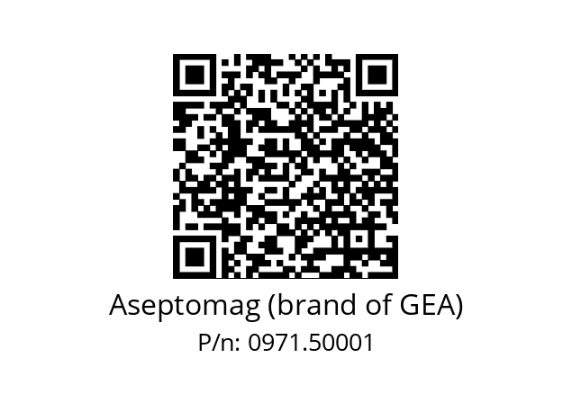  V25-3154 Aseptomag (brand of GEA) 0971.50001