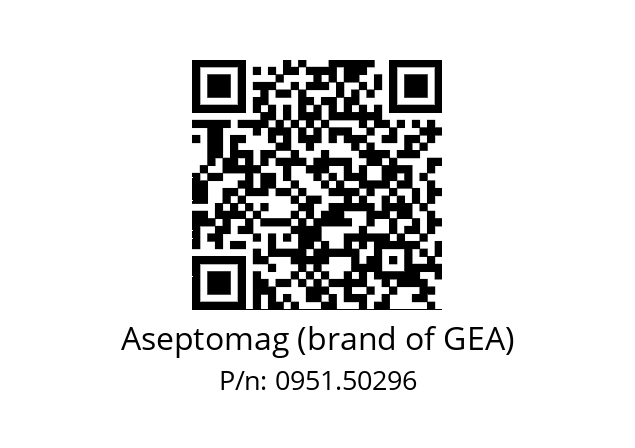   Aseptomag (brand of GEA) 0951.50296