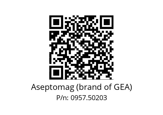   Aseptomag (brand of GEA) 0957.50203