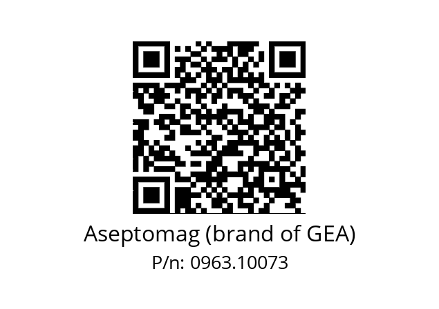   Aseptomag (brand of GEA) 0963.10073