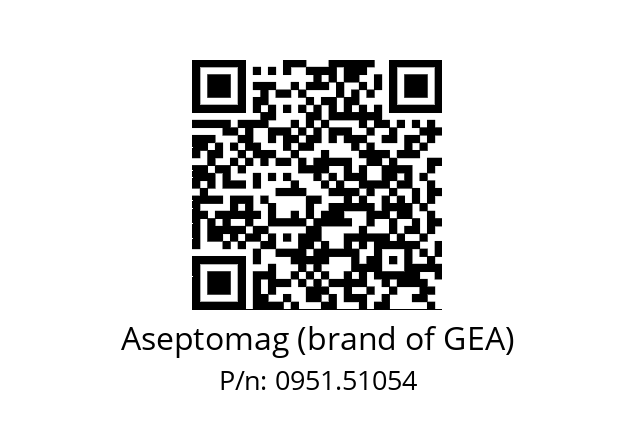   Aseptomag (brand of GEA) 0951.51054