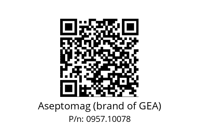   Aseptomag (brand of GEA) 0957.10078