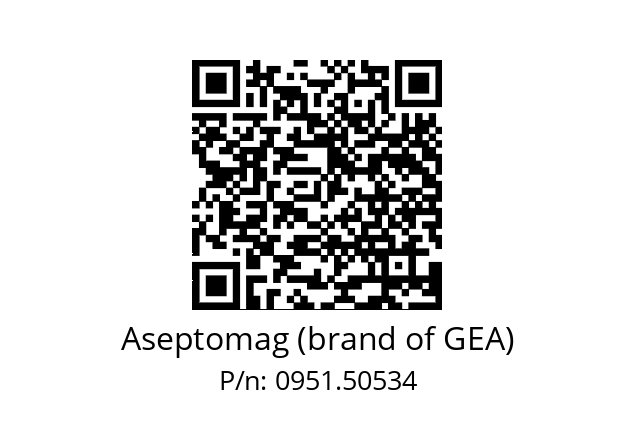  V25-3307 Aseptomag (brand of GEA) 0951.50534