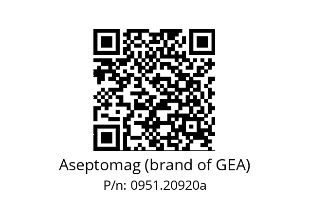   Aseptomag (brand of GEA) 0951.20920a