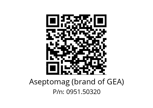   Aseptomag (brand of GEA) 0951.50320