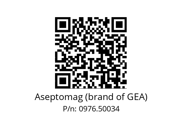   Aseptomag (brand of GEA) 0976.50034