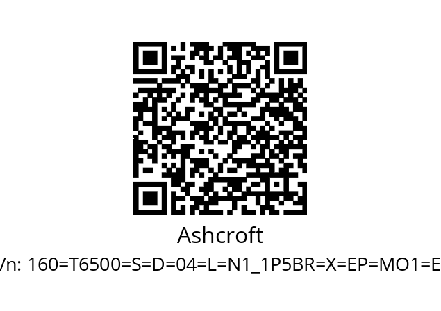   Ashcroft 160=T6500=S=D=04=L=N1_1P5BR=X=EP=MO1=EN