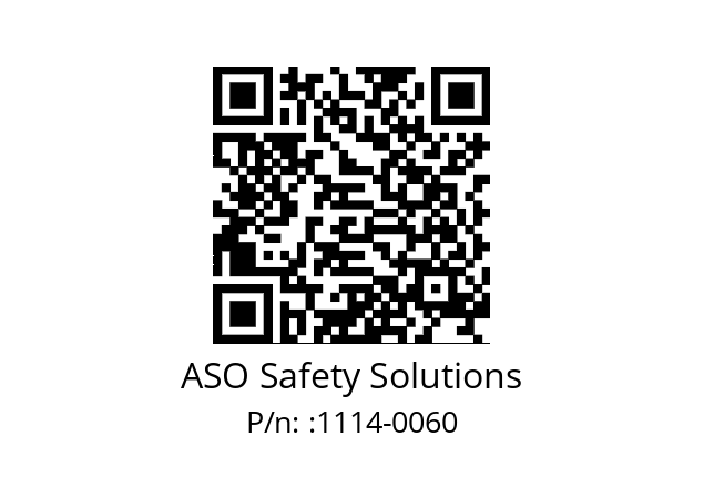   ASO Safety Solutions :1114-0060