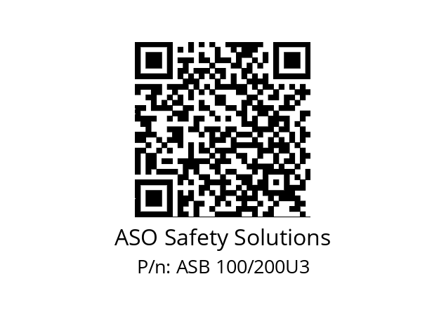   ASO Safety Solutions ASB 100/200U3