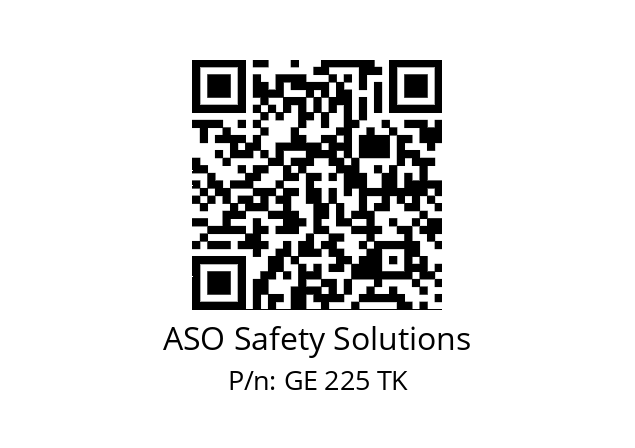   ASO Safety Solutions GE 225 TK