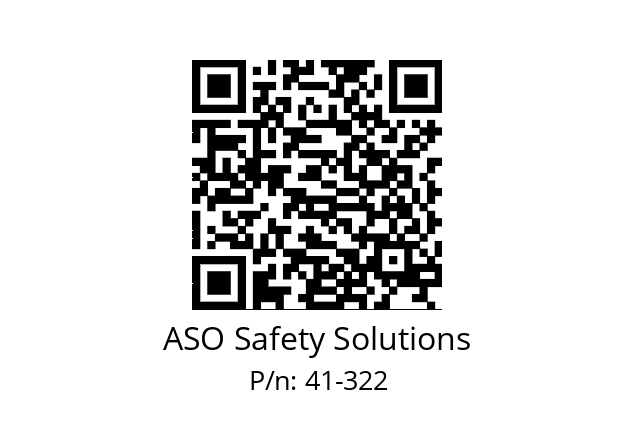   ASO Safety Solutions 41-322