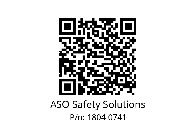   ASO Safety Solutions 1804-0741