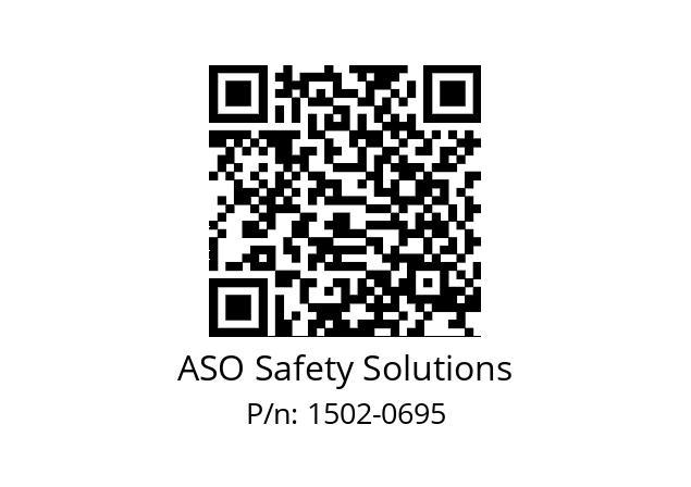   ASO Safety Solutions 1502-0695