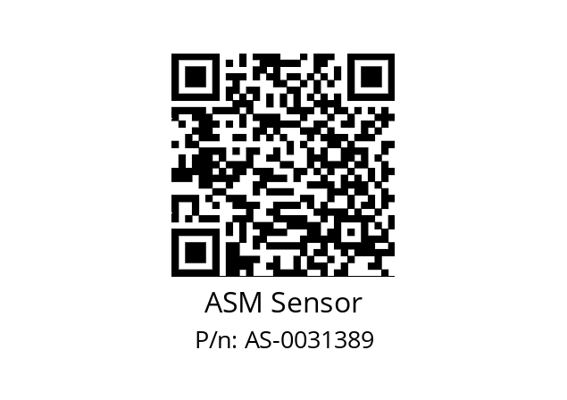   ASM Sensor AS-0031389