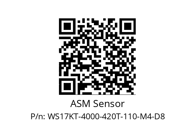   ASM Sensor WS17KT-4000-420T-110-M4-D8