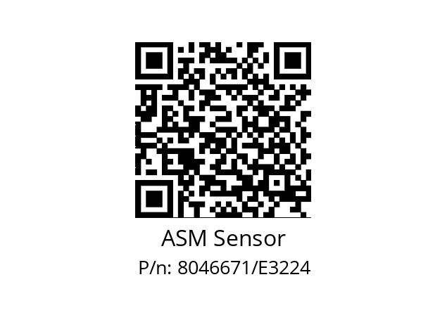   ASM Sensor 8046671/E3224